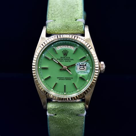 green glass rolex|Rolex green color.